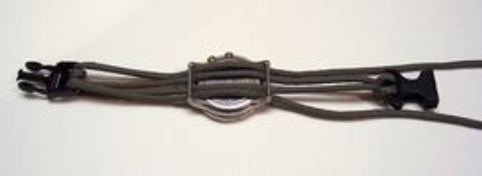 Montage prêt pour commencer le tressage