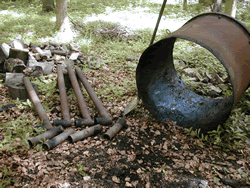 Fabrication du charbon de bois par Claude Schosseler : photo 2