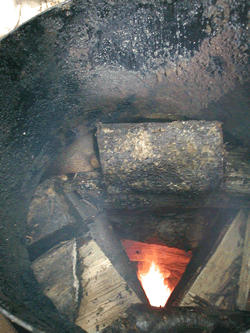 Fabrication du charbon de bois par Claude Schosseler : photo 18