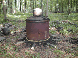 Fabrication du charbon de bois par Claude Schosseler : photo 27