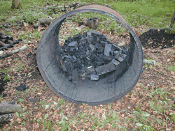 Fabrication du charbon de bois par Claude Schosseler : photo 33