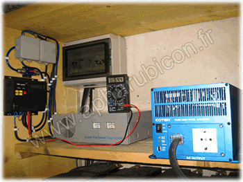 Matériel de conversion et de gestion électrique de l’installation d’origine