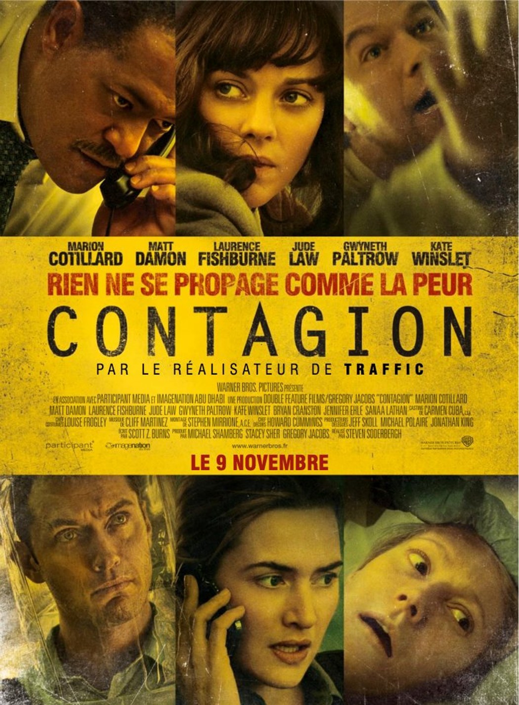Affiche du film Contagion