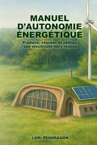 Couverture du livre Manuel d’autonomie énergétique de Lori Pendragon